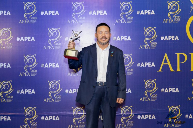 Ông đạt "Doanh nhân xuất sắc châu Á" tại giải thưởng Kinh doanh xuất sắc Châu Á 2020